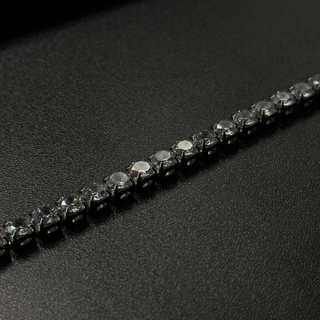 5A Zirconia Tennis Bracelet - 5mm | Stainless Steel