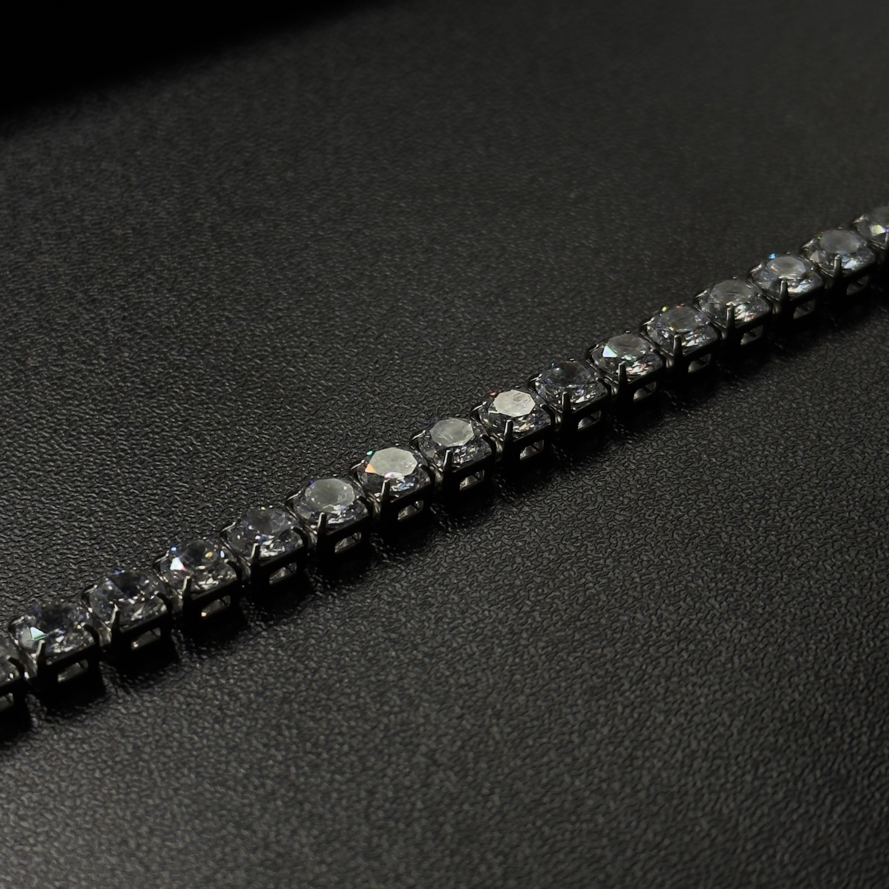 5A Zirconia Tennis Bracelet - 5mm | Stainless Steel