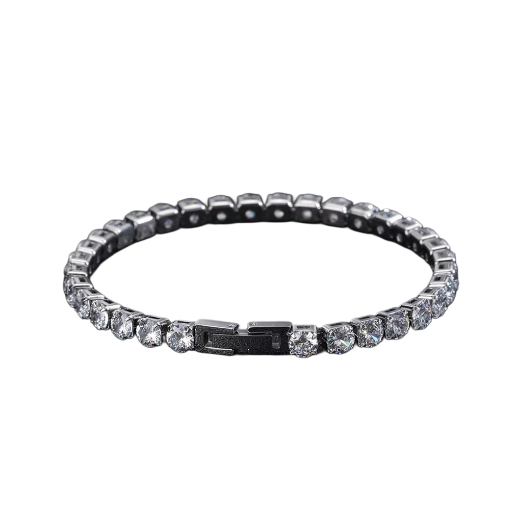 5A Zirconia Tennis Bracelet - 5mm | Stainless Steel