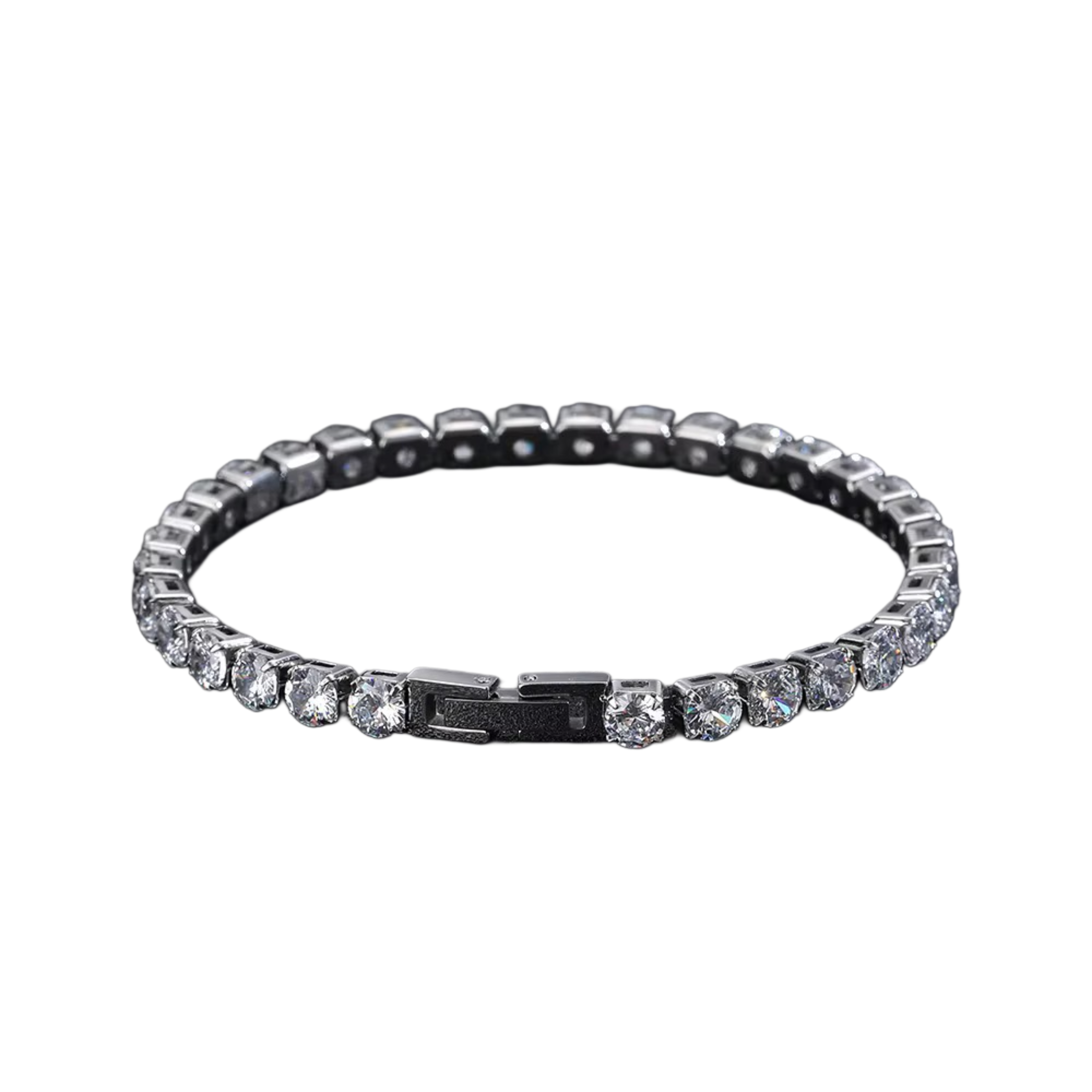 5A Zirconia Tennis Bracelet - 5mm | Stainless Steel