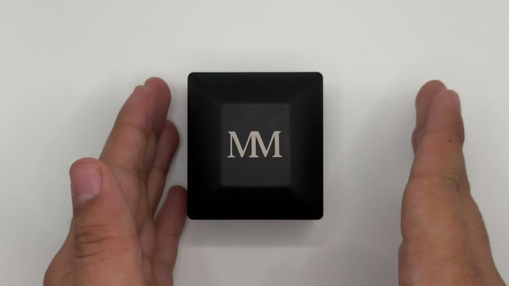 Melure Axis Noir – 8mm Tungsten Carbide Band